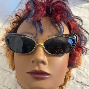 METROPOLITAN 30462 MARBLE PATTERN SLEEK STYLE FRAME SUNGLASSES